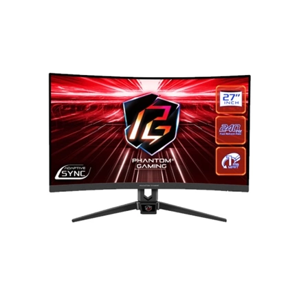 ASROCK Phantom Gaming PG27F15RS1A 27" FHD ívelt 1500R VA 240Hz 1ms