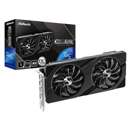 ASROCK Videokártya PCI-Ex16x INTEL ARC A580 CHALLENGER 8GB DDR6 OC
