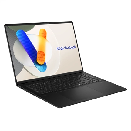 ASUS CONS NB Vivobook S16 M5606WA-MX034WS 16,0" 3.2K OLED GL, Ryzen 9, 32GB, 1TB M.2, INT, WIN11H, Fekete