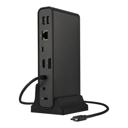 ASUS Dokkoló DC300 USB-C 3 kijelzős dokkoló - szürke