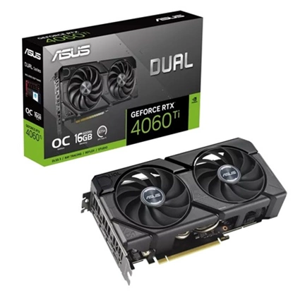 ASUS Dual GeForce RTX 4060 Ti 16GB GDDR6 OC EVO