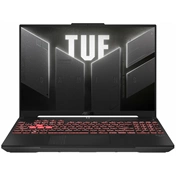 ASUS GAMER NB TUF FA607PI-QT004W 16" QHD+, R9-7845HX, 16GB, 1TB M.2, RTX 4070 8GB, WIN11H, Szürke