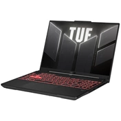 ASUS GAMER NB TUF FA607PI-QT004W 16" QHD+, R9-7845HX, 16GB, 1TB M.2, RTX 4070 8GB, WIN11H, Szürke