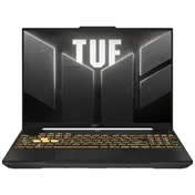 ASUS GAMER NB TUF FX607VU-RL106 16" WUXGA, i7-13620H, 16GB, 512GB M.2, RTX 4050 6GB, NOOS, Szürke ASUS GAMER NB TUF FX607VU-RL106 16" WUXGA, i7-13620H, 16GB, 512GB M.2, RTX 4050 6GB, NOOS, Szürke