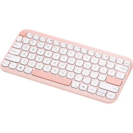 ASUS Marshmallow KW100 vezeték nélküli billentyűzet - HU layout - Rose Clay
