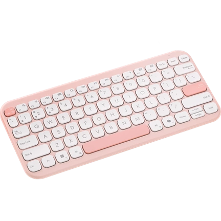 ASUS Marshmallow KW100 vezeték nélküli billentyűzet - HU layout - Rose Clay
