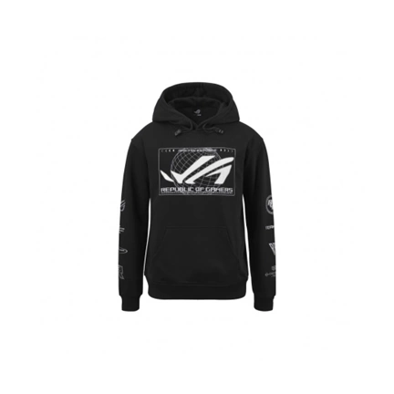 ASUS ROG Cosmic Lit Hoodie CJ1002 Black XXL