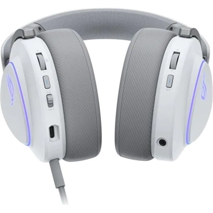 ASUS ROG DELTA II vezeték nélküli gamer headset - fehér