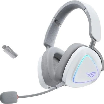 ASUS ROG DELTA II vezeték nélküli gamer headset - fehér