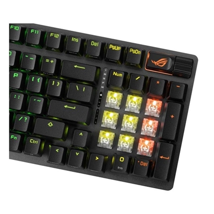 ASUS ROG Strix Scope II vezeték nélküli billentyűzet - HU