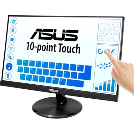 ASUS VT229H 21.5" touchscreen IPS LED monitor fekete