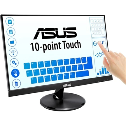 ASUS VT229H 21.5" touchscreen IPS LED monitor fekete