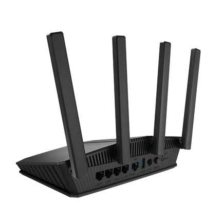ASUS Wireless Router Dual Band BE3600 1xWAN/LAN(2.5Gbps) + 1xWAN/LAN(1Gbps) + 2xLAN(1000Mbps), RT-BE58U