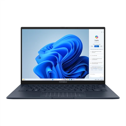 ASUS ZenBook UX3405MA-PP086W 14" 3K (2880 x 1800) OLED GL, Core Ultra 5 125H, 16GB, 512GB M.2, INT, WIN11H, Kék ASUS ZenBook UX3405MA-PP086W 14" 3K (2880 x 1800) OLED GL, Core Ultra 5 125H, 16GB, 512GB M.2, INT, WIN11H, Kék