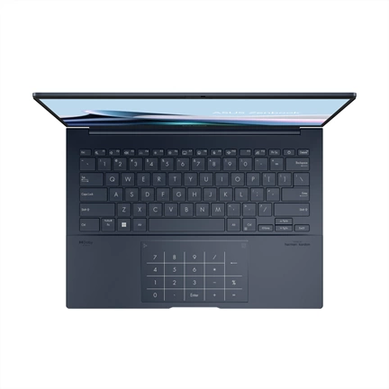 ASUS ZenBook UX3405MA-PP086W 14" 3K (2880 x 1800) OLED GL, Core Ultra 5 125H, 16GB, 512GB M.2, INT, WIN11H, Kék ASUS ZenBook UX3405MA-PP086W 14" 3K (2880 x 1800) OLED GL, Core Ultra 5 125H, 16GB, 512GB M.2, INT, WIN11H, Kék