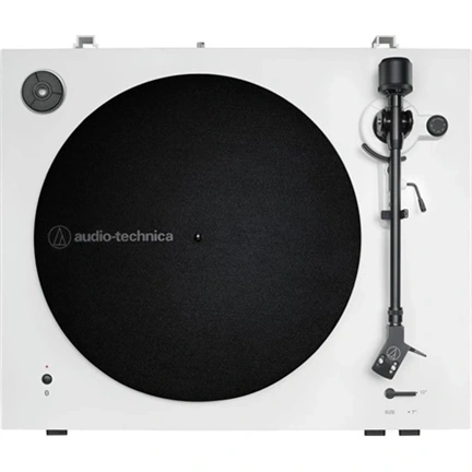 AUDIO TECHNIKA AT-LP3XBTWH szíjhajtású lemezjátszó, teljesen automatikus működtetésű, fehér