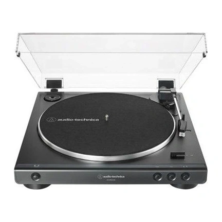 AUDIO TECHNIKA AT-LP60XUSBGM szíjhajtású lemezjátszó, USB, analóg, teljesen automatikus működtetésű, fém
