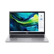 Acer Aspire Go 15 AG15-42P-R72X notebook 15,6" FHD TN, AMD Ryzen 7 5825U, 16GB, 512GB SSD, FreeDOS, ezüst
