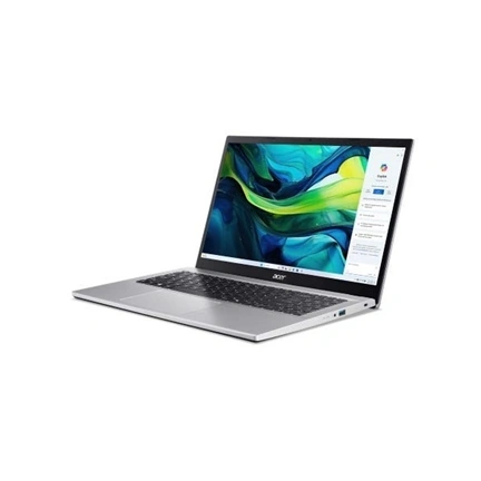 Acer Aspire Go 15 AG15-42P-R72X notebook 15,6" FHD TN, AMD Ryzen 7 5825U, 16GB, 512GB SSD, FreeDOS, ezüst