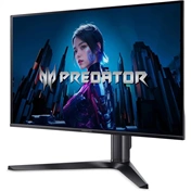 Acer X27X1bmiippruzx gaming monitor 27" OLED UHD, 16:9, 0,03ms, 240Hz, 1000nits, 2xHDMI, 2xDP, MM, USB, ZeroFrame fekete