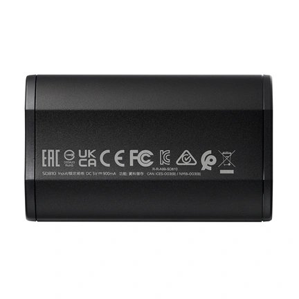 Adata SD810 - külső SSD, USB 3.2 Gen 2x2, 2000MB/s, 1TB, fekete