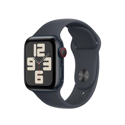 Apple 40 mm-es fekete sportszíj – M/L
