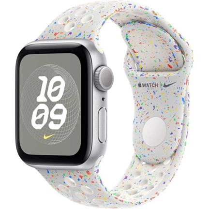 Apple 40 mm-es platinaszín Nike sportszíj – M/L