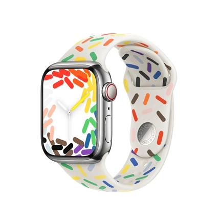 Apple 41 mm-es Pride Edition sportszíj – M/L
