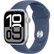 Apple 42 mm-es denimszínű sportszíj – M/L