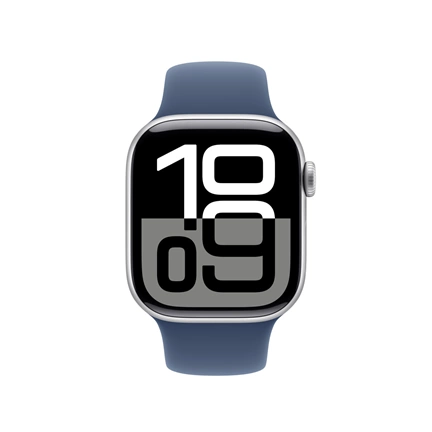 Apple 42 mm-es denimszínű sportszíj – S/M