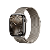 Apple 42 mm-es natúr titán milánói szíj