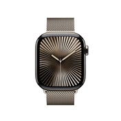 Apple 42 mm-es natúr titán milánói szíj