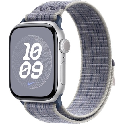 Apple 42 mm-es szürke-kék Nike sportpánt
