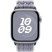 Apple 42 mm-es szürke-kék Nike sportpánt
