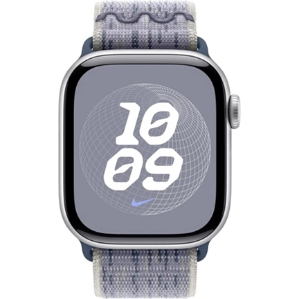 Apple 42 mm-es szürke-kék Nike sportpánt