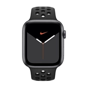 Apple 44 mm-es, antracit-fekete Nike sportszíj – normál