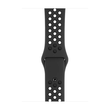 Apple 44 mm-es, antracit-fekete Nike sportszíj – normál