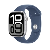 Apple 46 mm-es denimszínű sportszíj – S/M