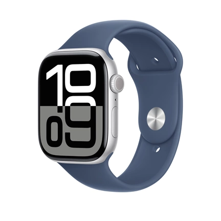 Apple 46 mm-es denimszínű sportszíj – S/M