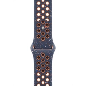 Apple 46 mm-es kék láng Nike sportszíj – S/M