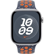 Apple 46 mm-es kék láng Nike sportszíj – S/M