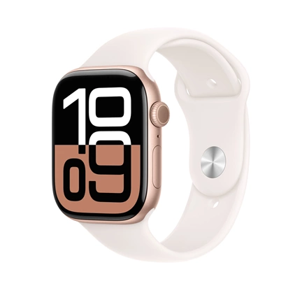 Apple 46 mm-es lágy rózsaszín sportszíj – M/L