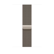 Apple 46 mm-es natúr milánói szíj – S/M