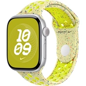 Apple 46 mm-es neonzöld csobbanás Nike sportszíj – S/M