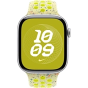 Apple 46 mm-es neonzöld csobbanás Nike sportszíj – S/M
