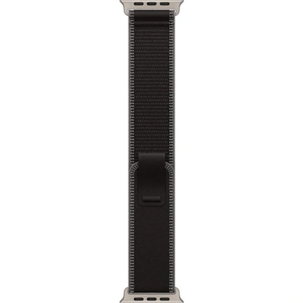 Apple 49 mm-es Terep pánt – fekete-hamuszürke – M/L – natúr titán