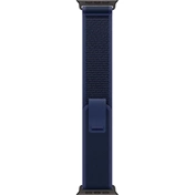 Apple 49 mm-es kék Terep pánt – M/L – fekete titán