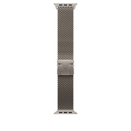 Apple 49 mm-es natúr titán milánói szíj – S