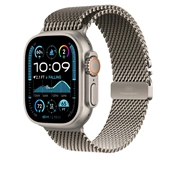 Apple 49 mm-es natúr titán milánói szíj – S