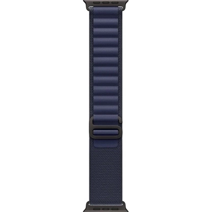 Apple 49 mm-es tengerészkék Alpesi pánt – L – fekete titán